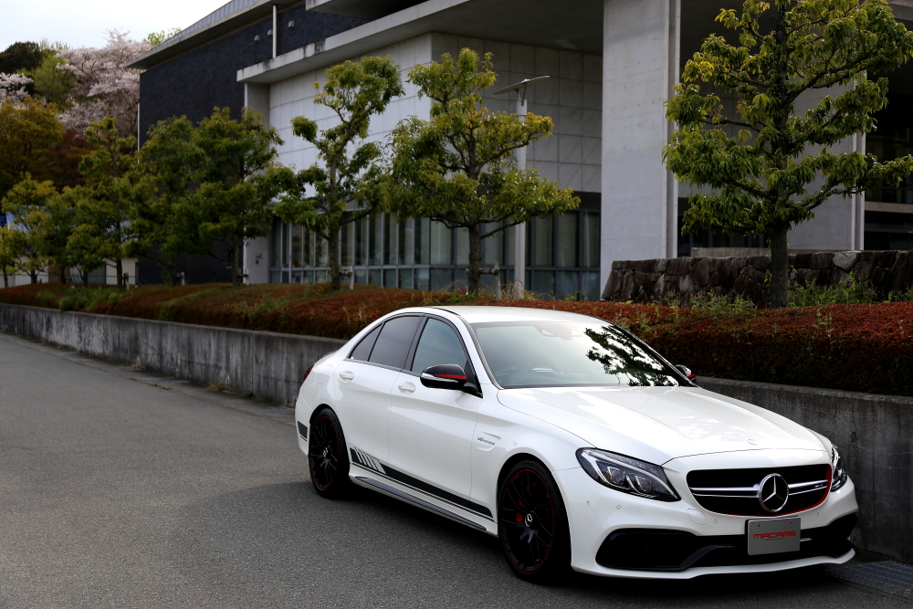 M-BENZ W205/AMG C63S エディション1 ＆ KW HAS装着！！ | MACARS