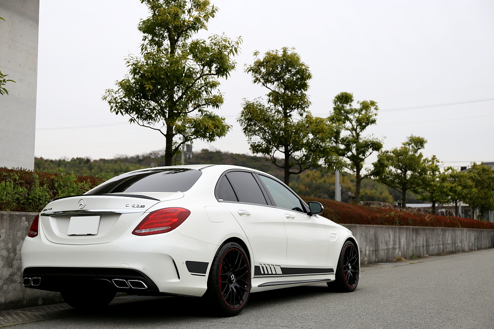 M-BENZ W205/AMG C63S エディション1 ＆ KW HAS装着