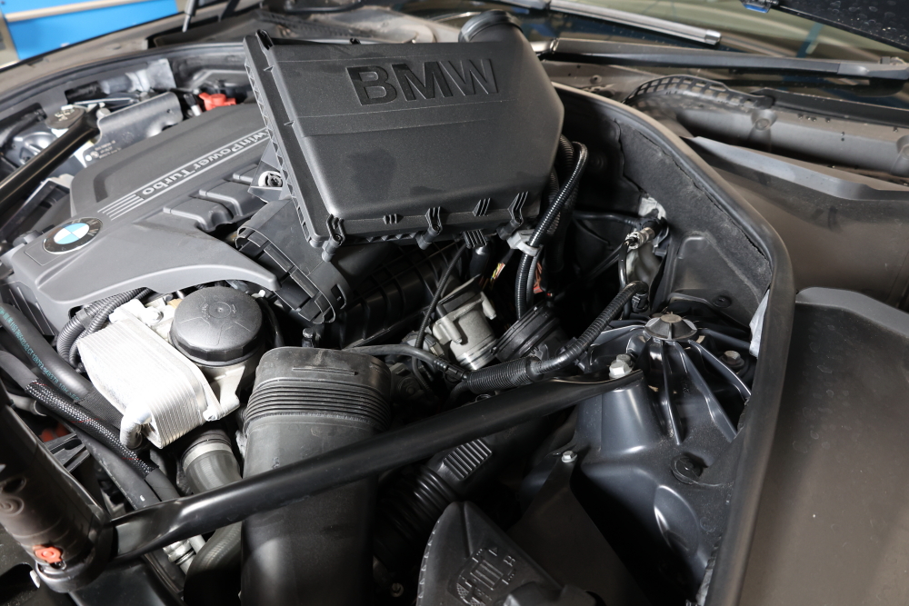 BMW 435iグランクーペ F36用 ブーストパイプセット FTPmotorsport N55エンジン用チャージパイプ ブラック
