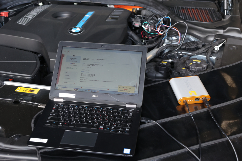 BMW G30/530e ＆ MACARS ECU TUNE install！！