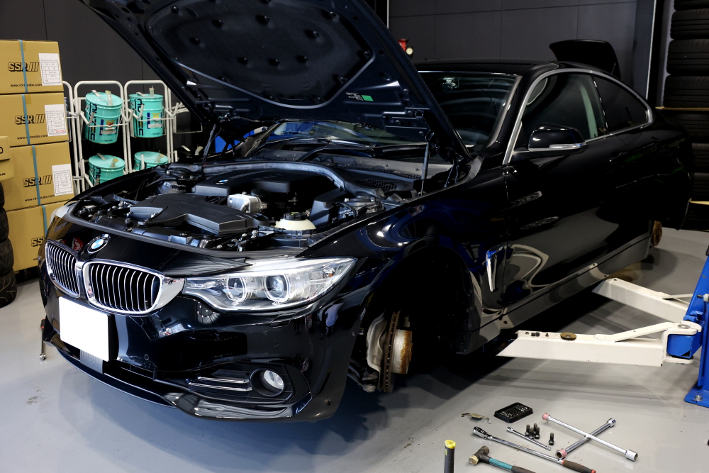 BMW F32/420I Coupe ラグジュアリー ＆メンテナンス施工＋祝納車！！