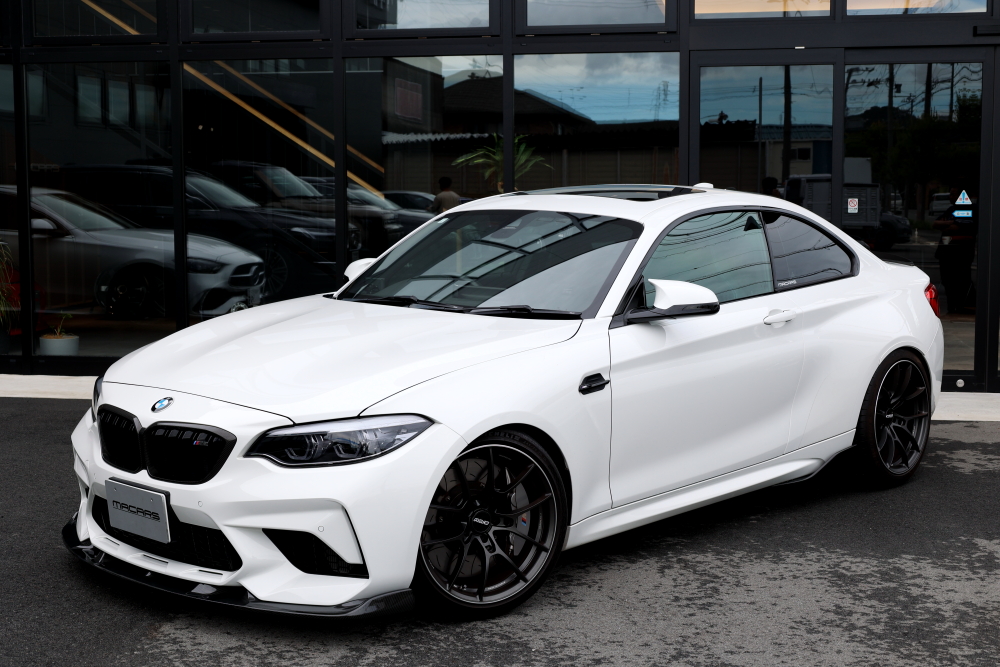 BMW F87/M2Competition ＆ 3D Designカーボンリップスポイラー！！