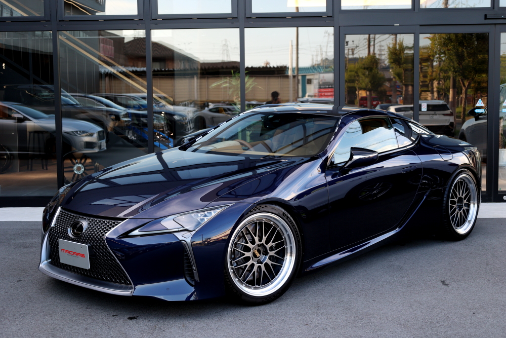 LEXUS LC500 Sパッケージ ＆ BBS LM 21AW＋MICHELIN PS S5＋ナガホリレーシング+Powercraftエキゾースト交換！！