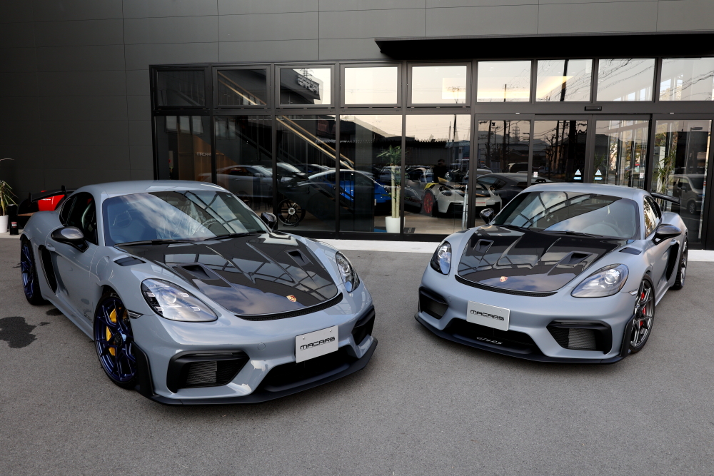 Porsche 718/Cayman GT4RS ＆ ご成約＋保証継承＋祝納車！！