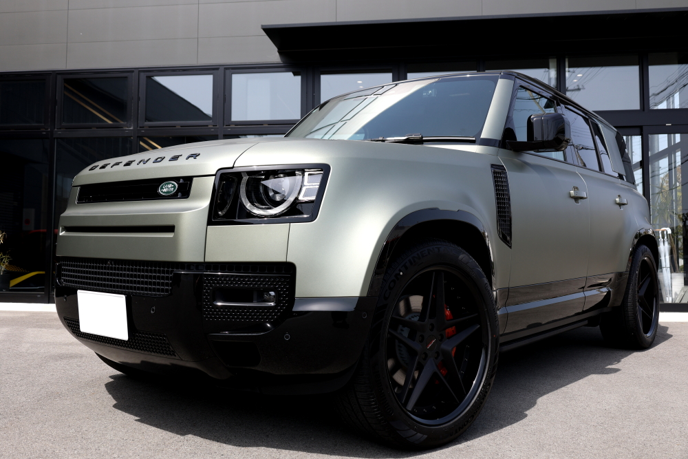 LAND ROVER DEFFNDER 110 ＆ HYPER FORGED HF-ESR！！