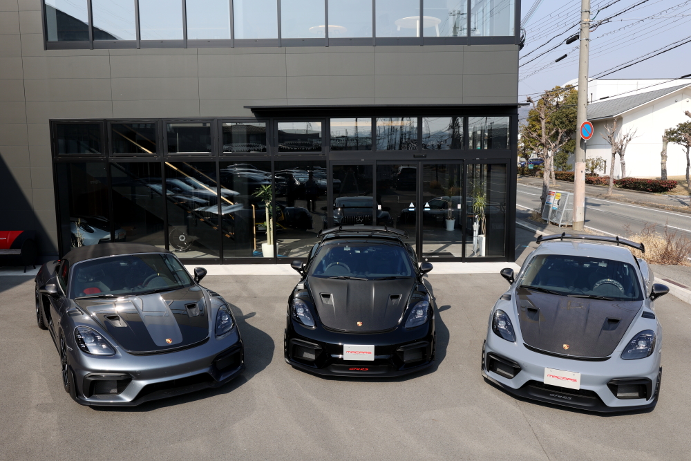 Porsche 718/Cayman GT4RS ＆ STEK フルPPF施工＋コーティング施工!!