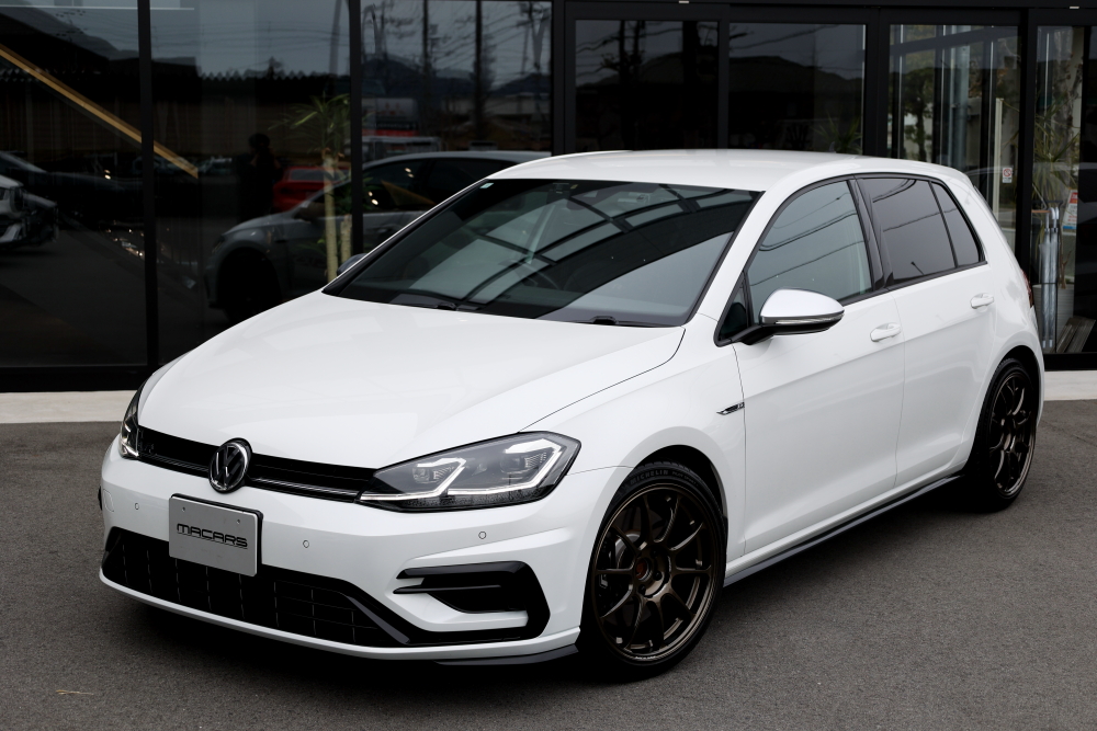 VW MK7.5/GOLF-R ＆ VOLK ZE40シャイニングブロンズメタル＋車検＋メンテンナス施工!!