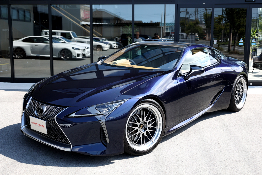LEXUS LC500 Sパッケージ ＆ 車検＋メンテンナス施工＋祝納車！！