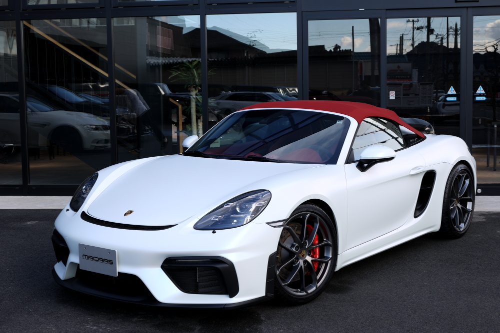 Porsche 718/Spider 6MT ＆ 新着入庫車輛!!
