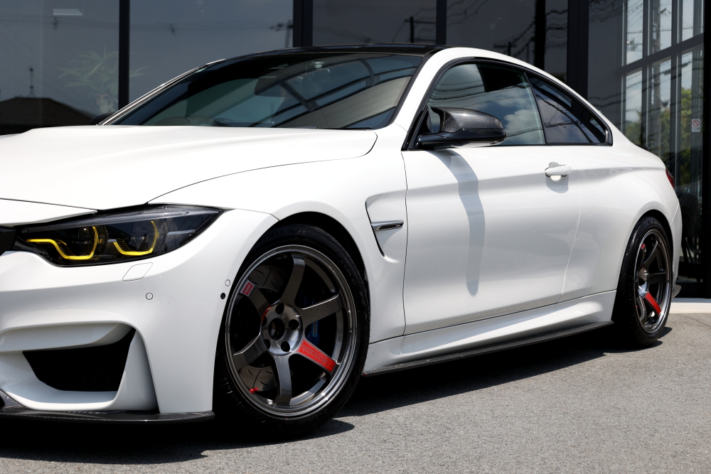 BMW F82/M4 LCI Coupe ＆ VOLK TE37 SAGA SL特注11.0Jインストール！！
