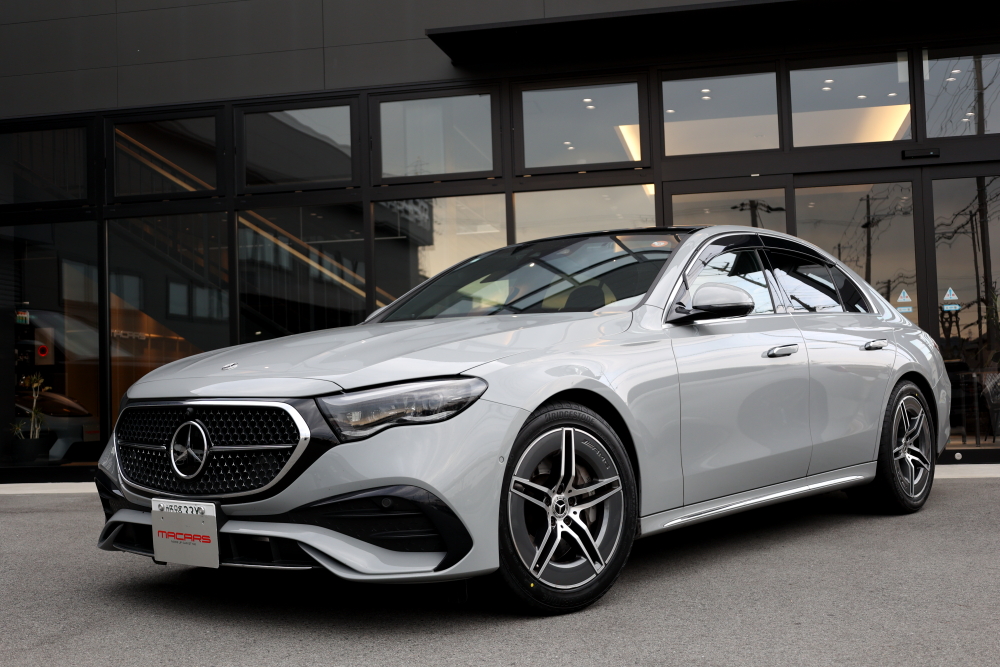 M-BENZ W214/E200ⅾ Sedan ＆ POTENZA S007Aタイや交換！！
