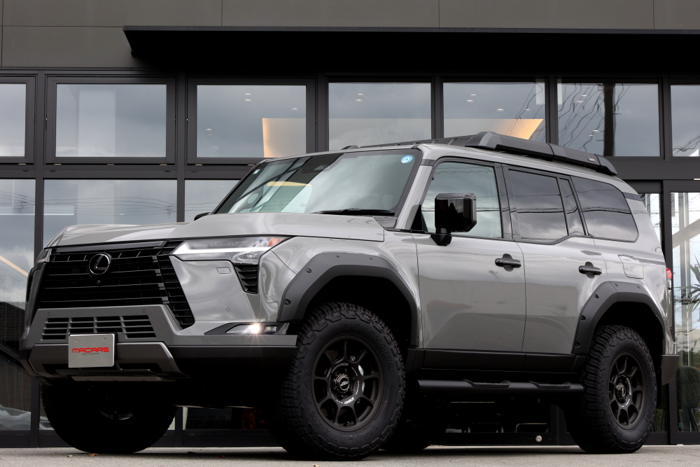 LEXUS GX550“OVERTRAIL+” ＆ JAOS BATTLEZ リフトアップキット＆アライメント調整！！