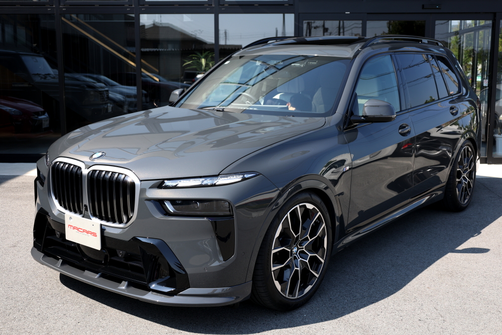 BMW X7 xDrive40d Mスポーツ × 3D Designフロントリップスポイラー装着！！